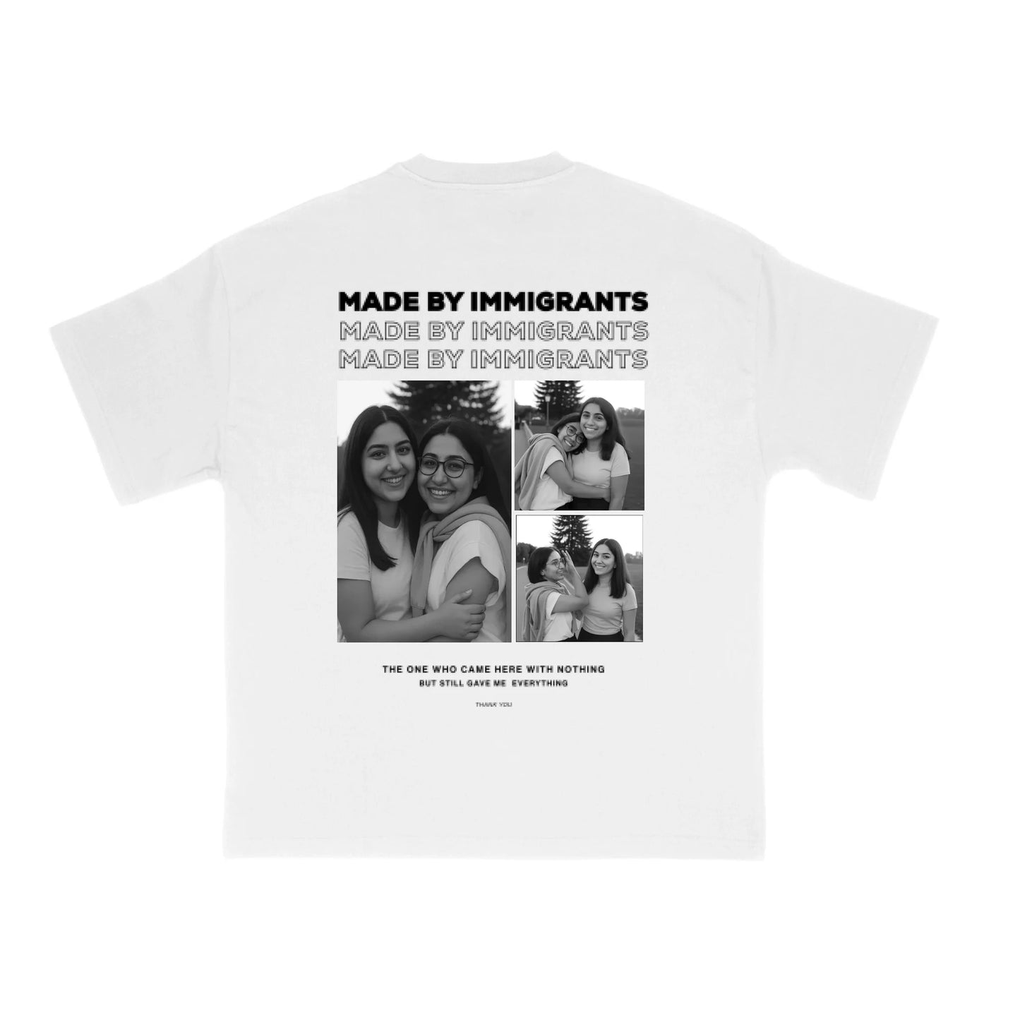 mockup white tee