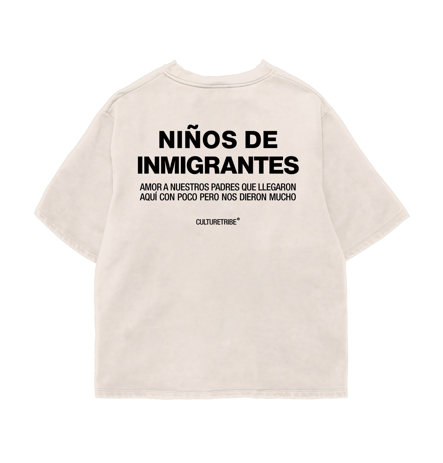 Ninos de Immigrantes Oversize Tee Culturetribe