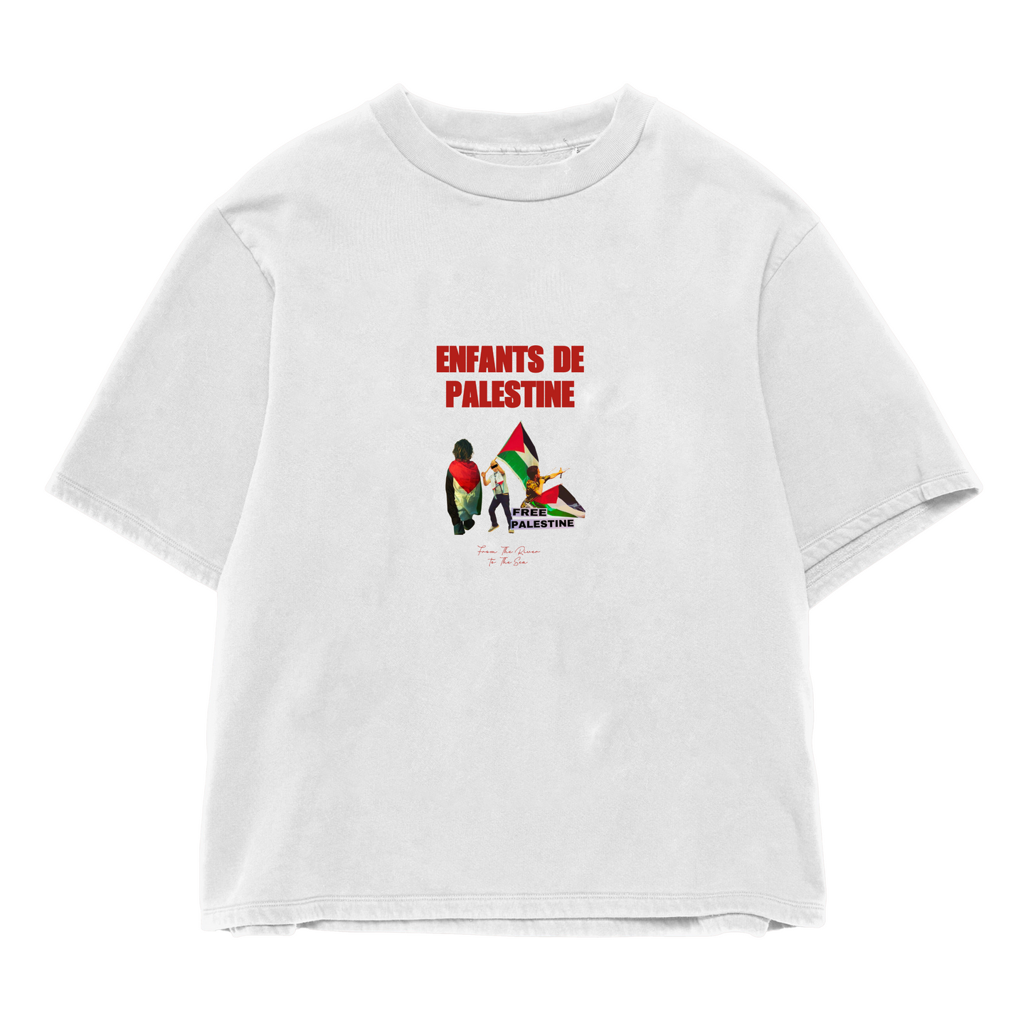 Enfants De Palestine Oversized Shirt