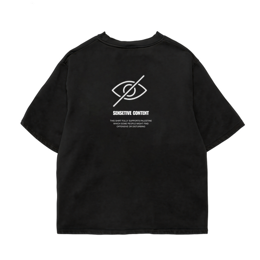 Sensetive Content Oversized Shirt