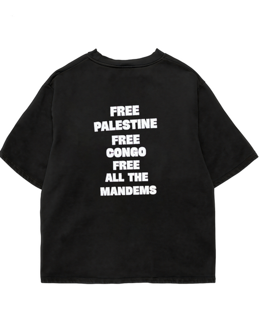 Free The Mandems Oversize Shirt