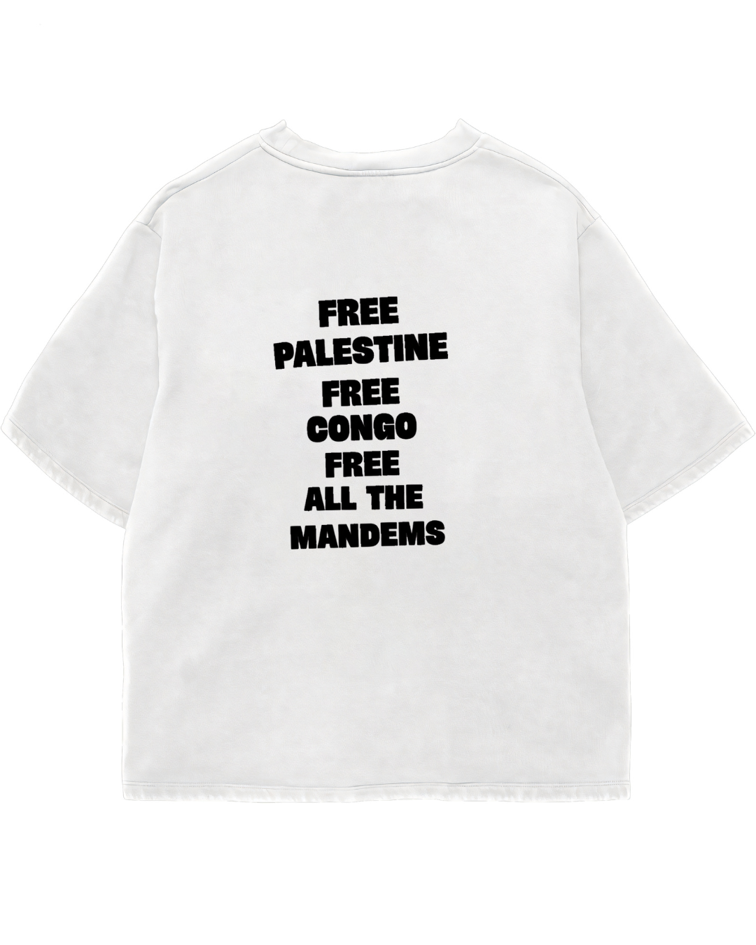 Free The Mandems Oversize Shirt