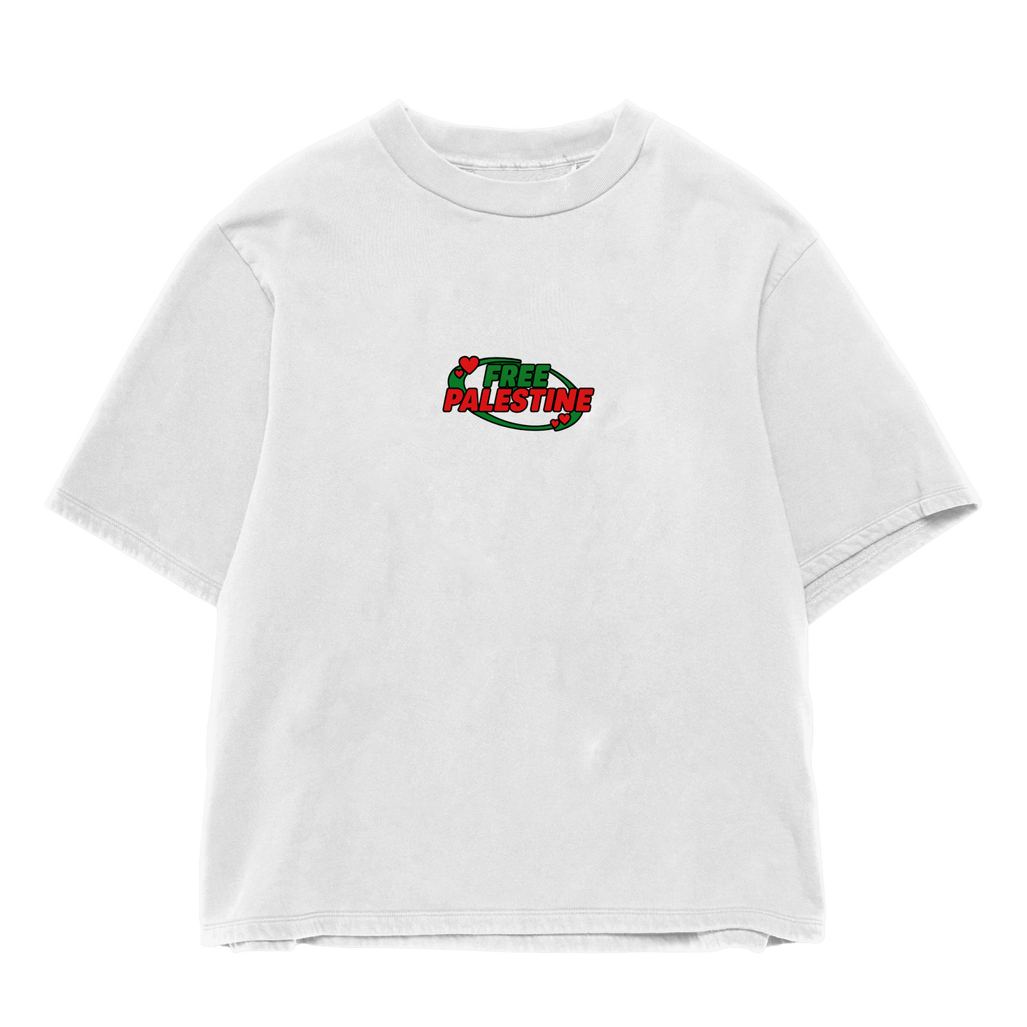 Free Palestine Oversize Tee