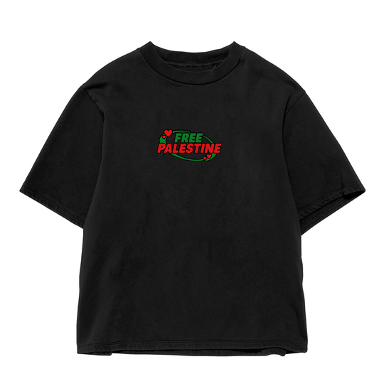 Free Palestine Oversize Tee