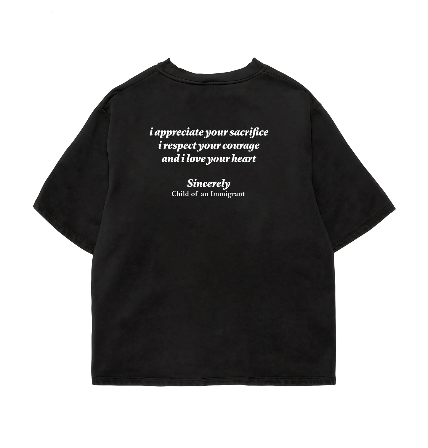 Letter To Our Parents Oversize Tee Culturetribe