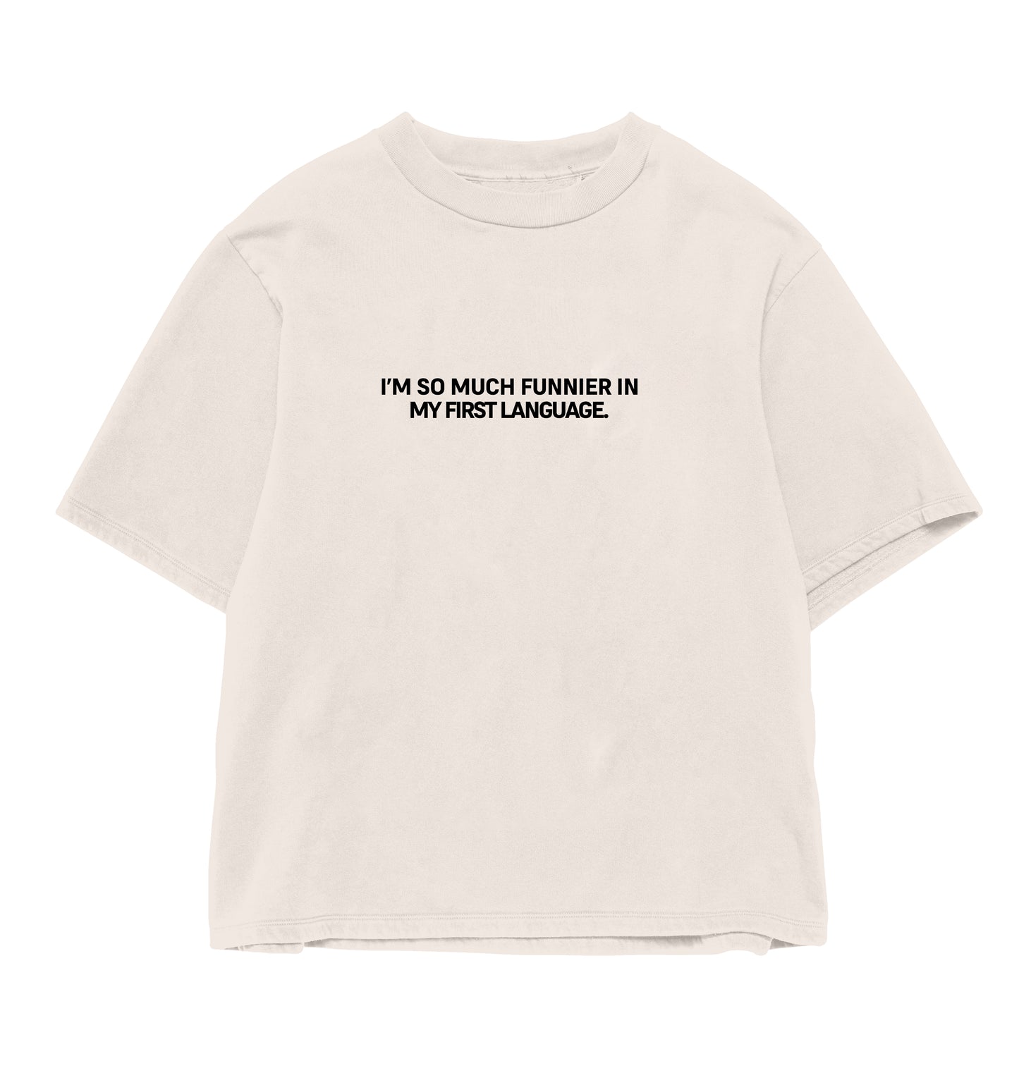 First Language Oversize Tee