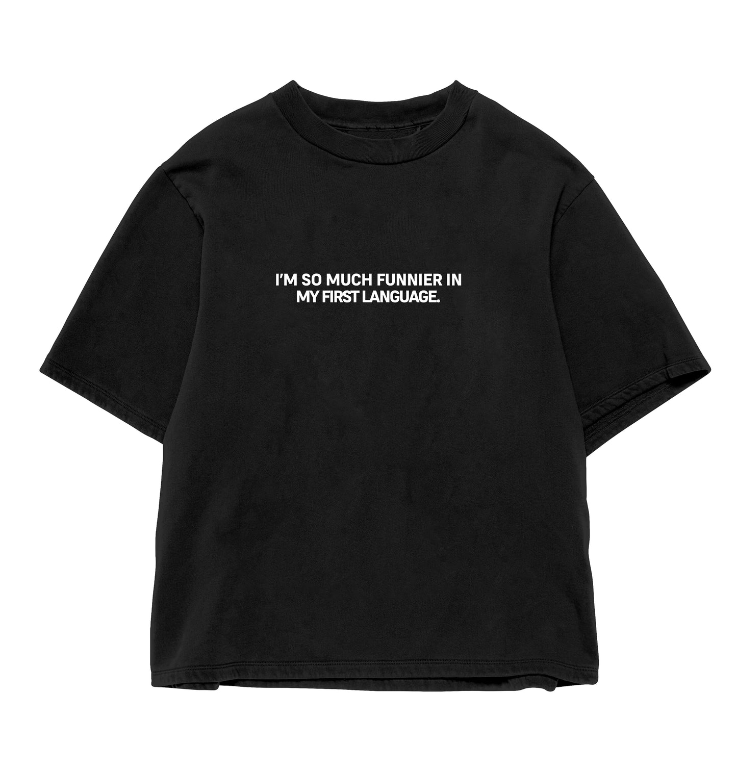 First Language Oversize Tee