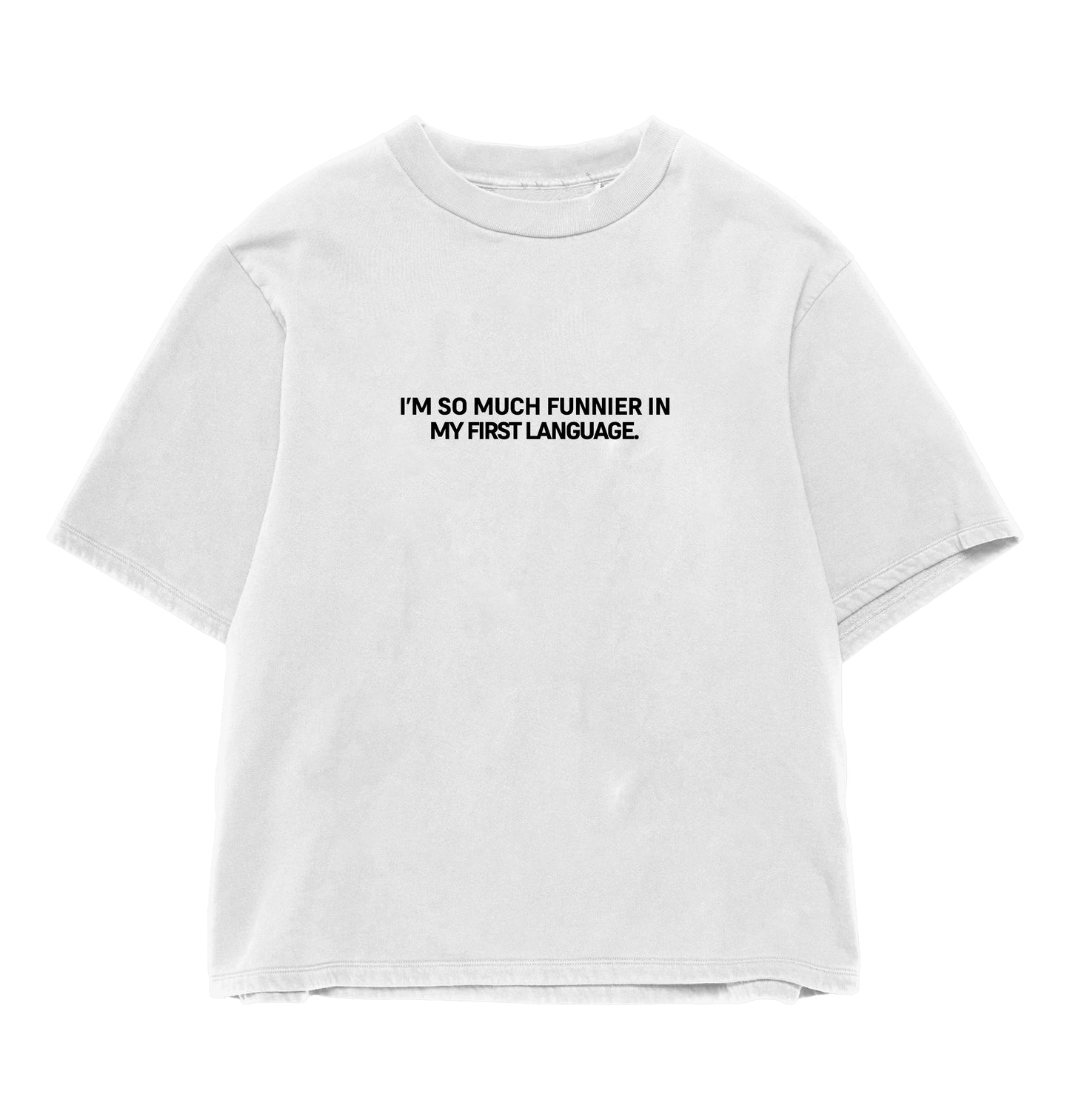 First Language Oversize Tee