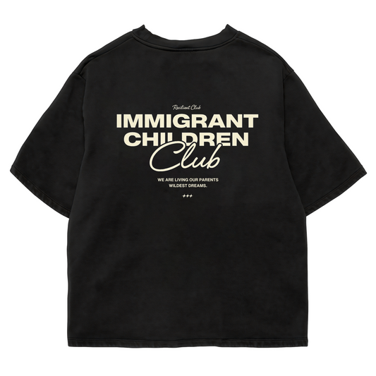 Immigrant Children Club Oversized Shirt