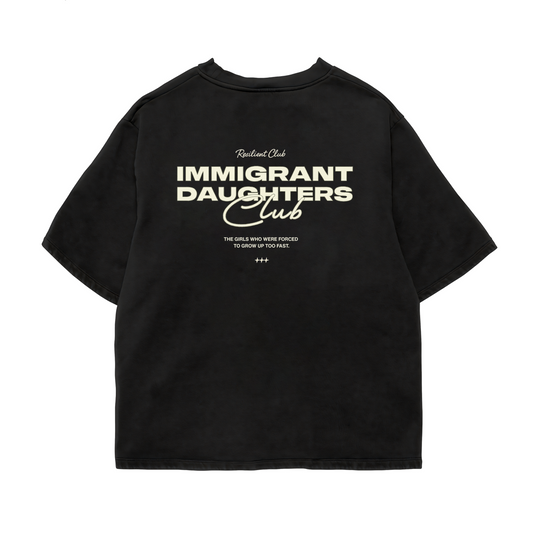 Immigrant Daughters Club Oversized Shirt