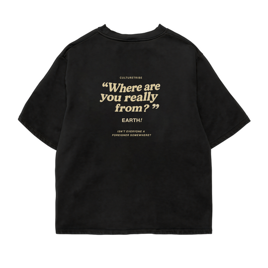 Where u from Oversized Shirt