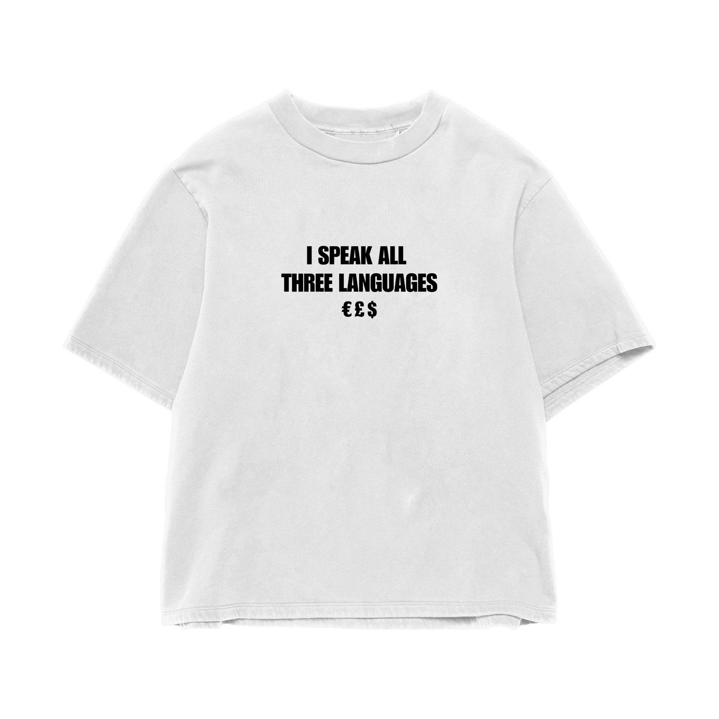 Languages Oversized Tee
