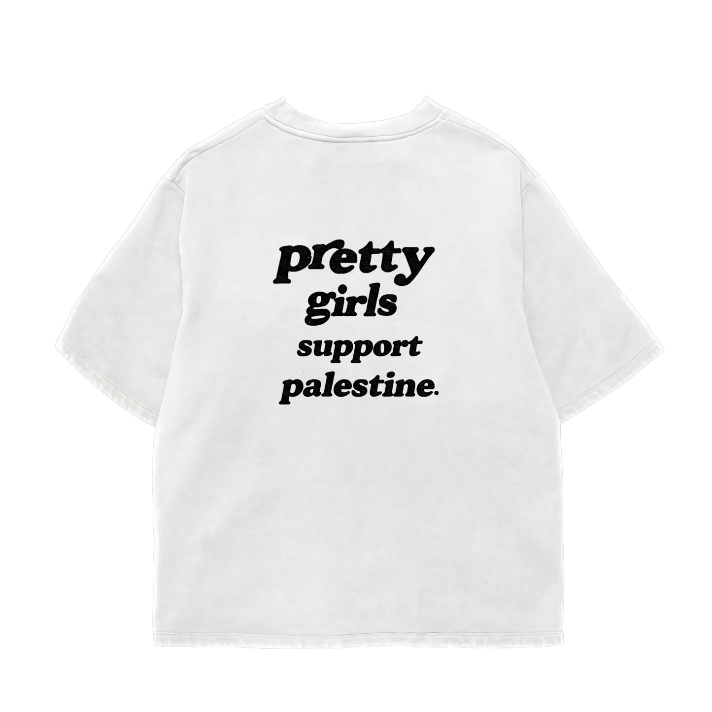 Pretty Girls Palestine Oversize Tee