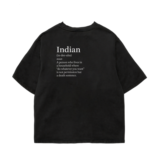 Indian Definition Oversized Shirt