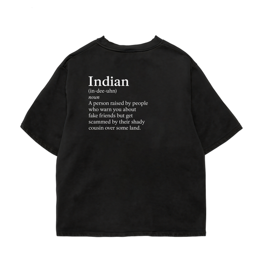 Indian Definition Oversized Shirt