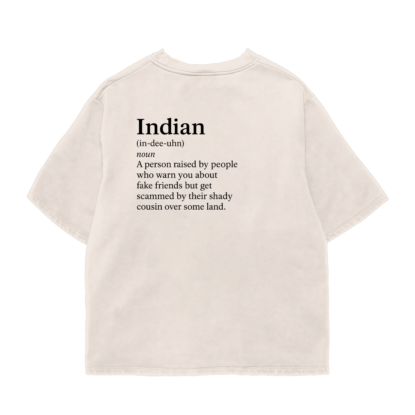 Indian Definition Oversized Shirt