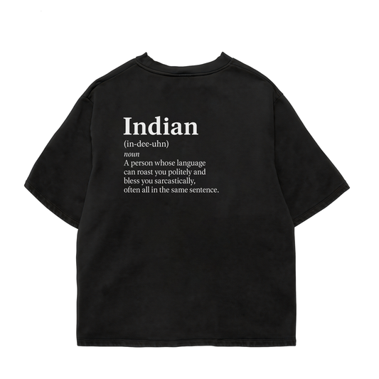 Indian Definition Oversized Shirt