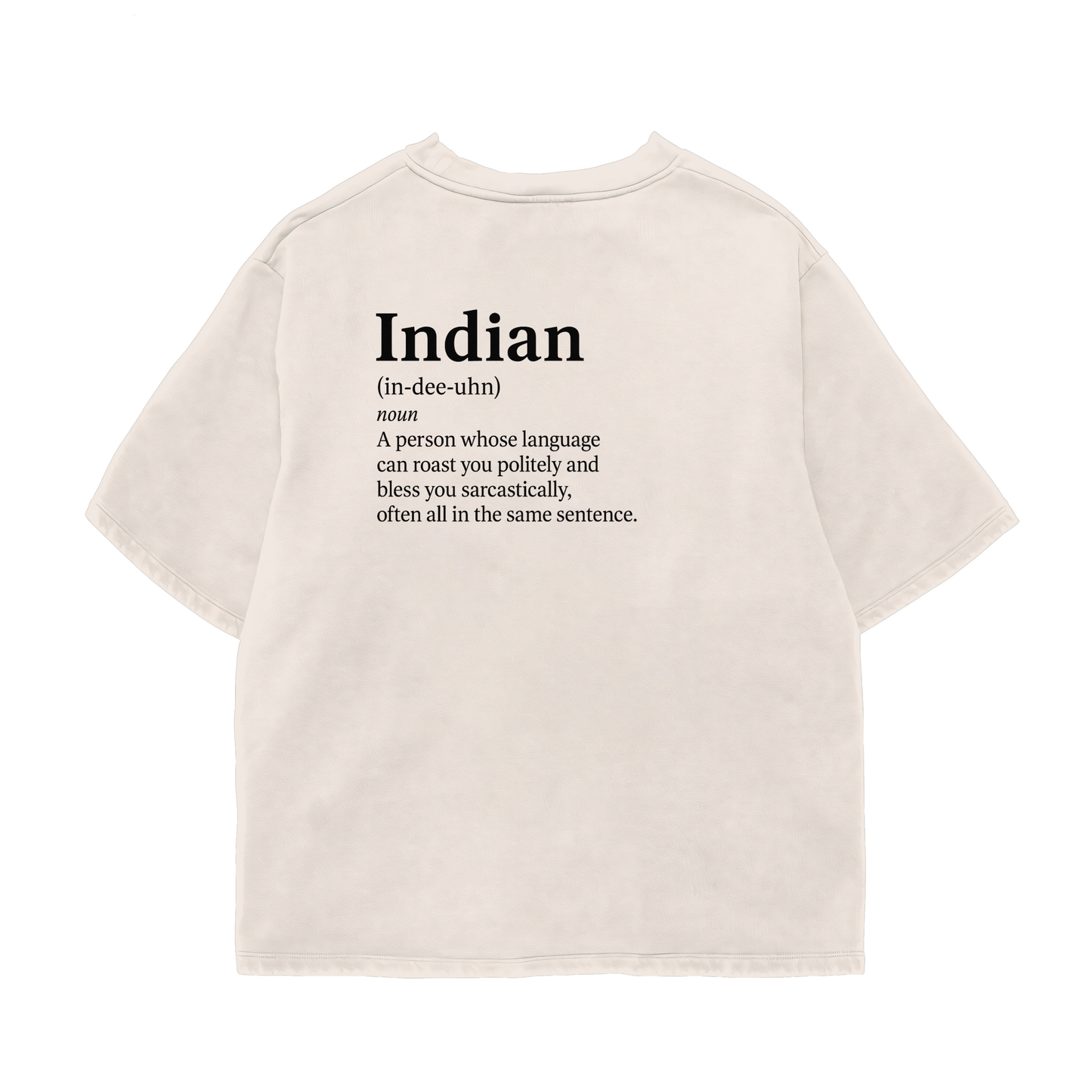 Indian Definition Oversized Shirt