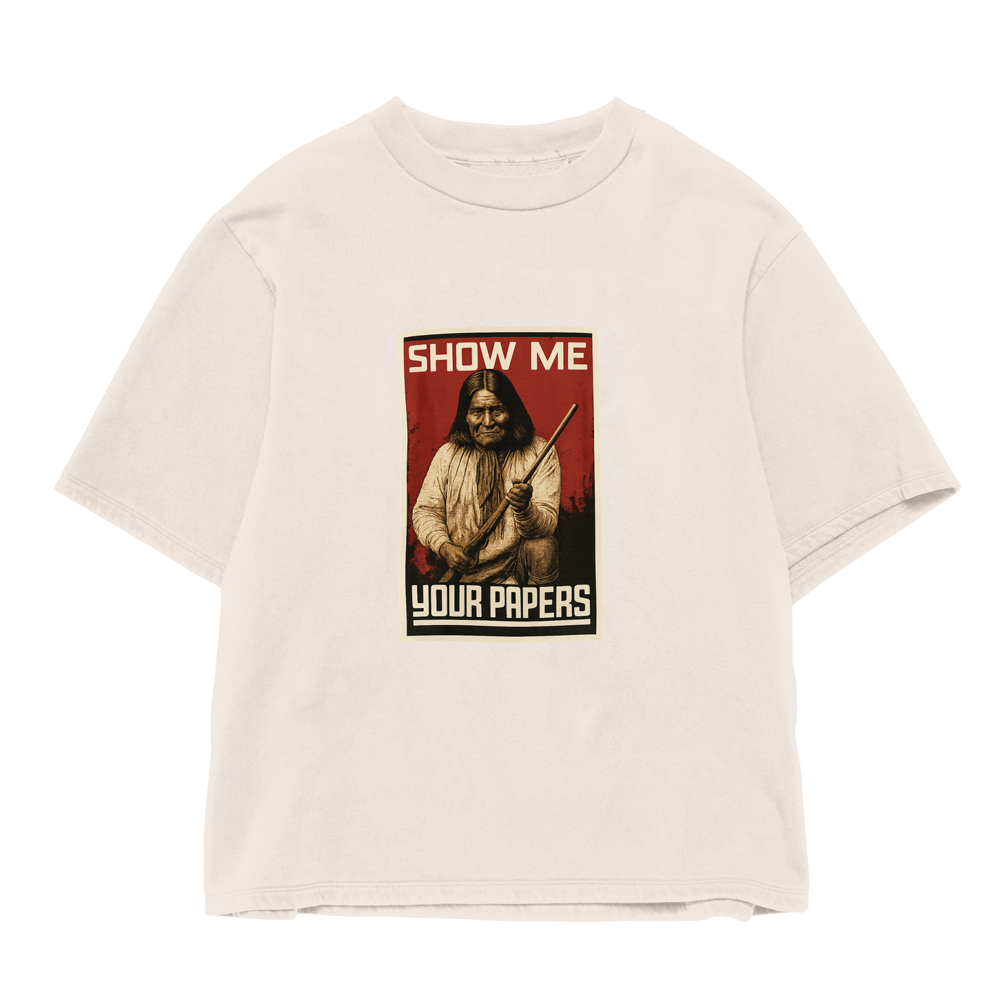 Papers Oversized Shirt