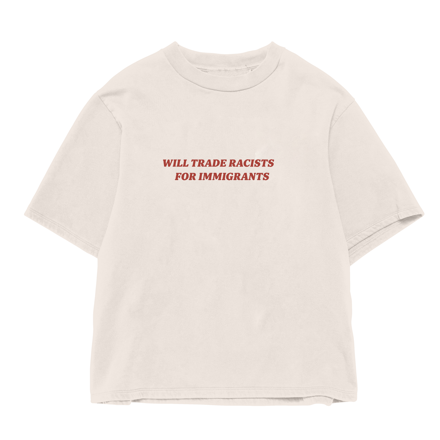 Trade Racists Oversized Shirt