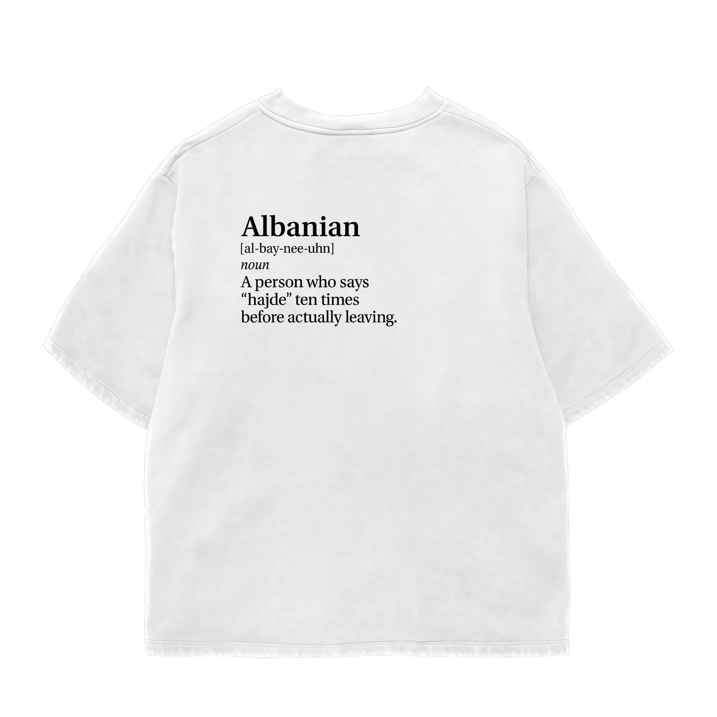 Albanian Definition Oversize Tee