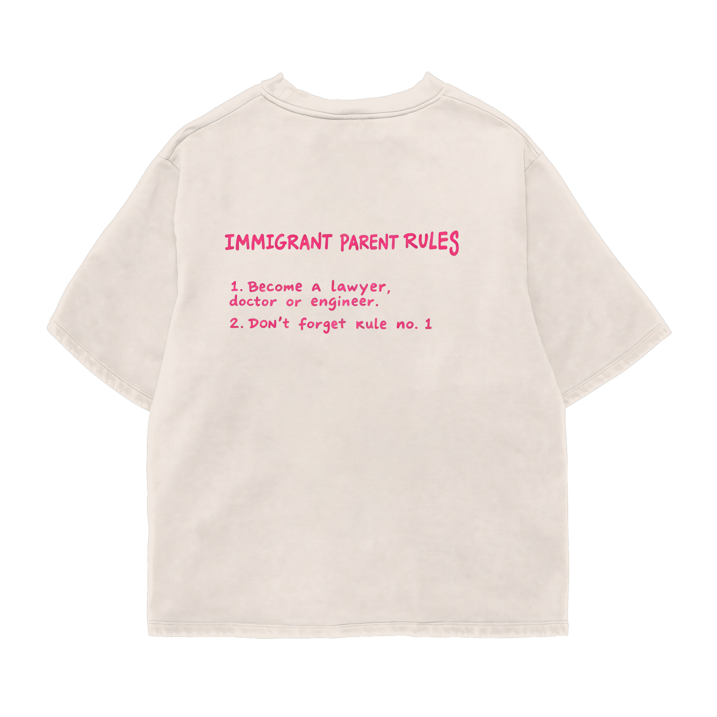 Parent Rules Oversized Shirt