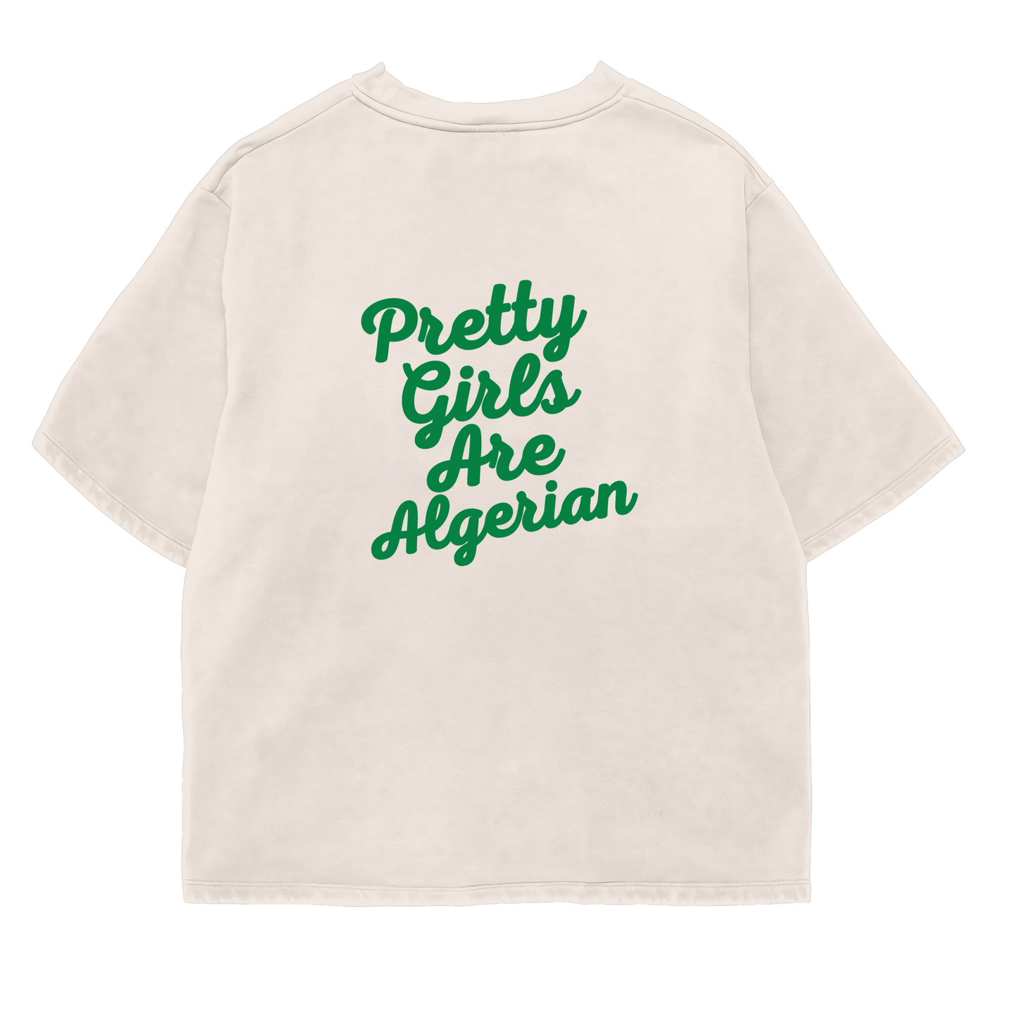 Pretty Girls Are Algerian Oversized Shirt