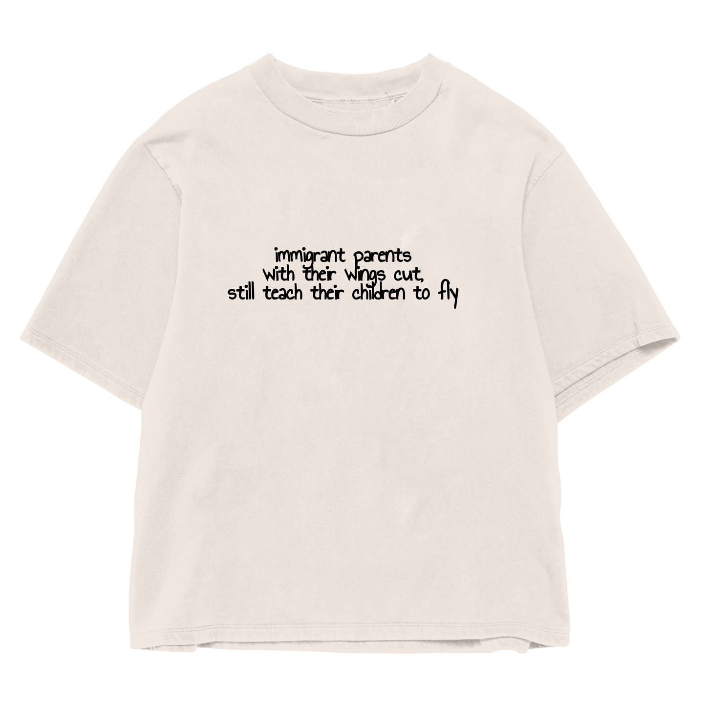 WINGS CUT Oversized Shirt