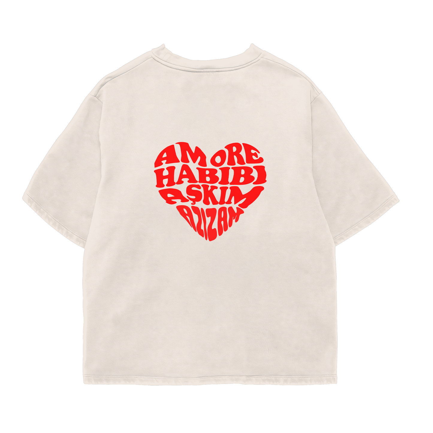 HABIBI LANGUAGES Oversized Shirt