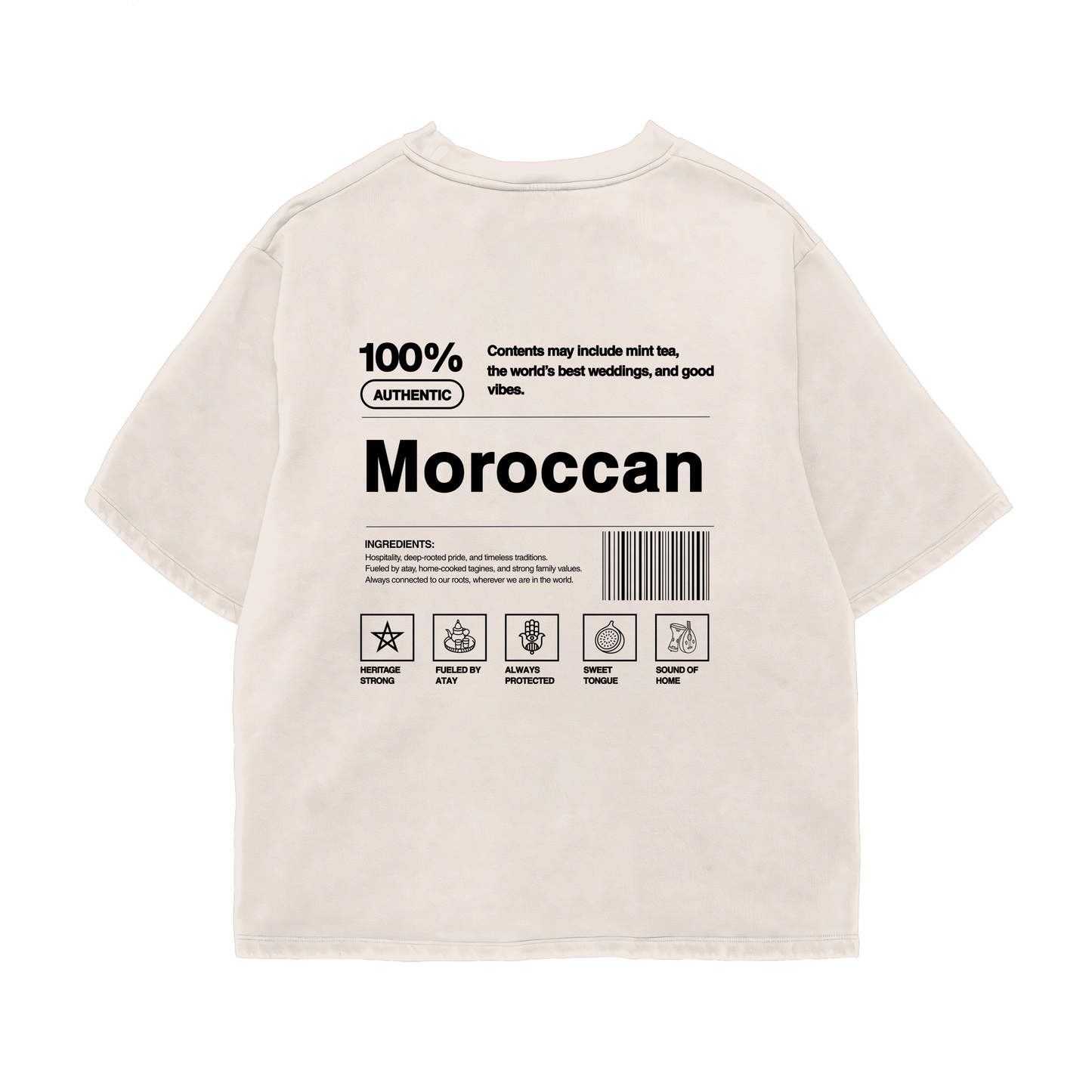 100% Moroccan Oversized Shirt