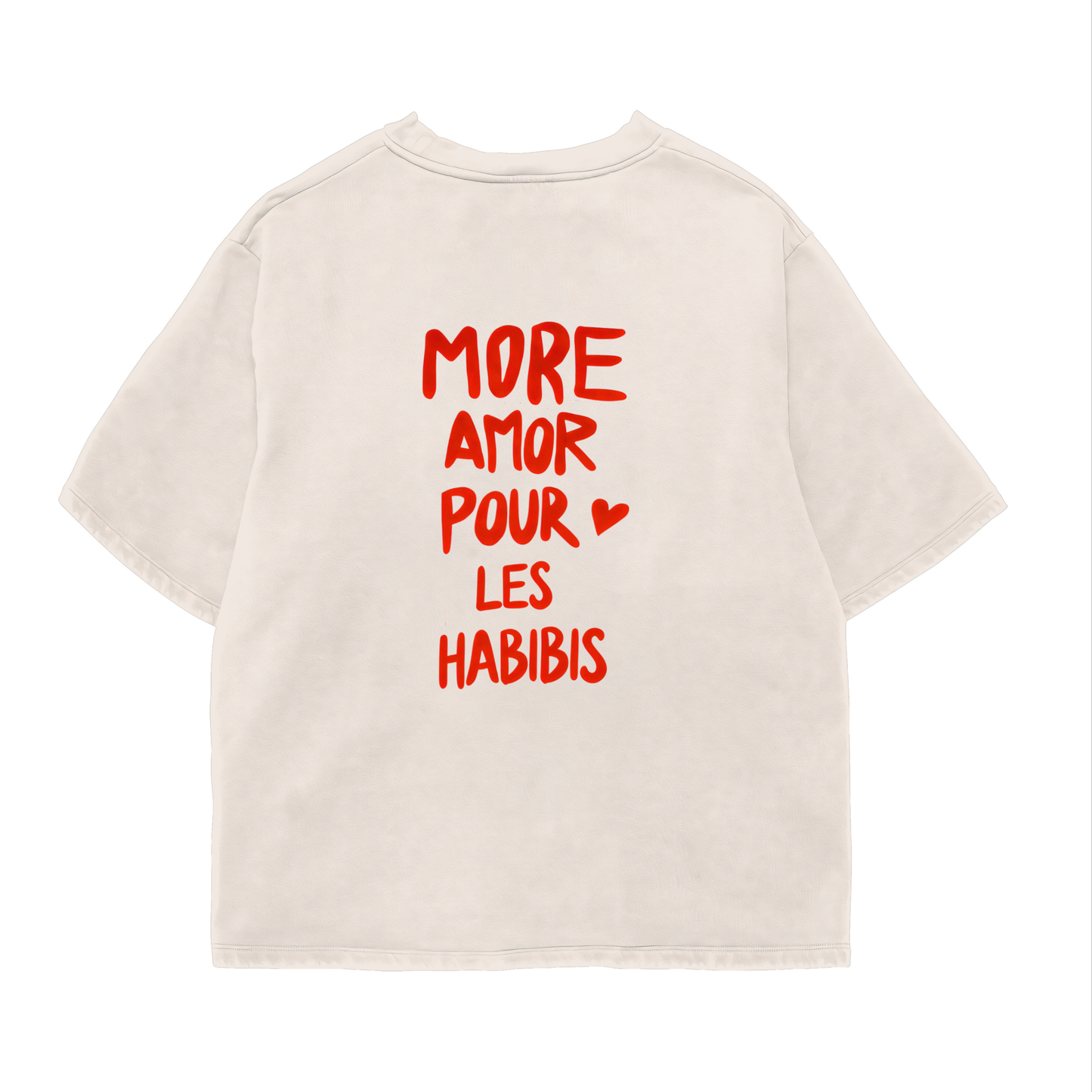 MORE AMOR Oversized Shirt