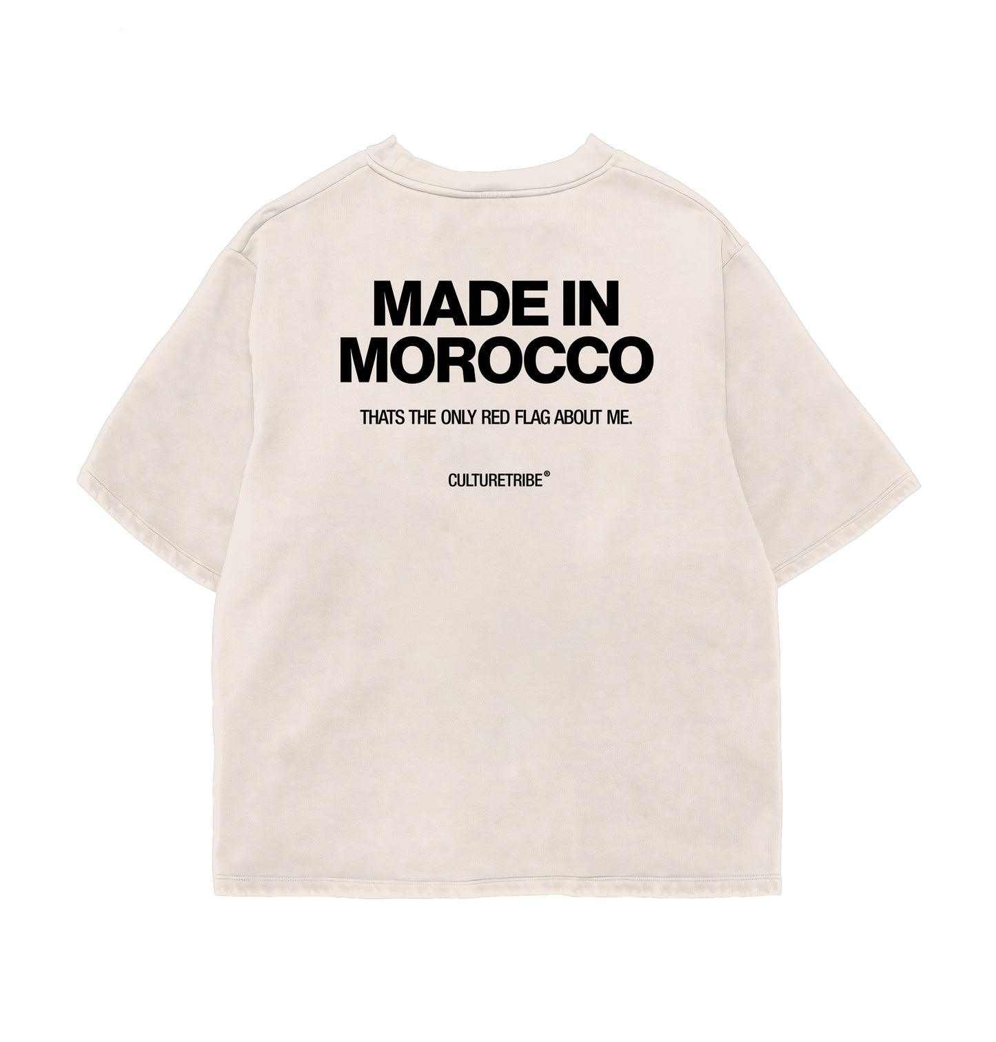 Made in Morocco Backprint Oversize Tee