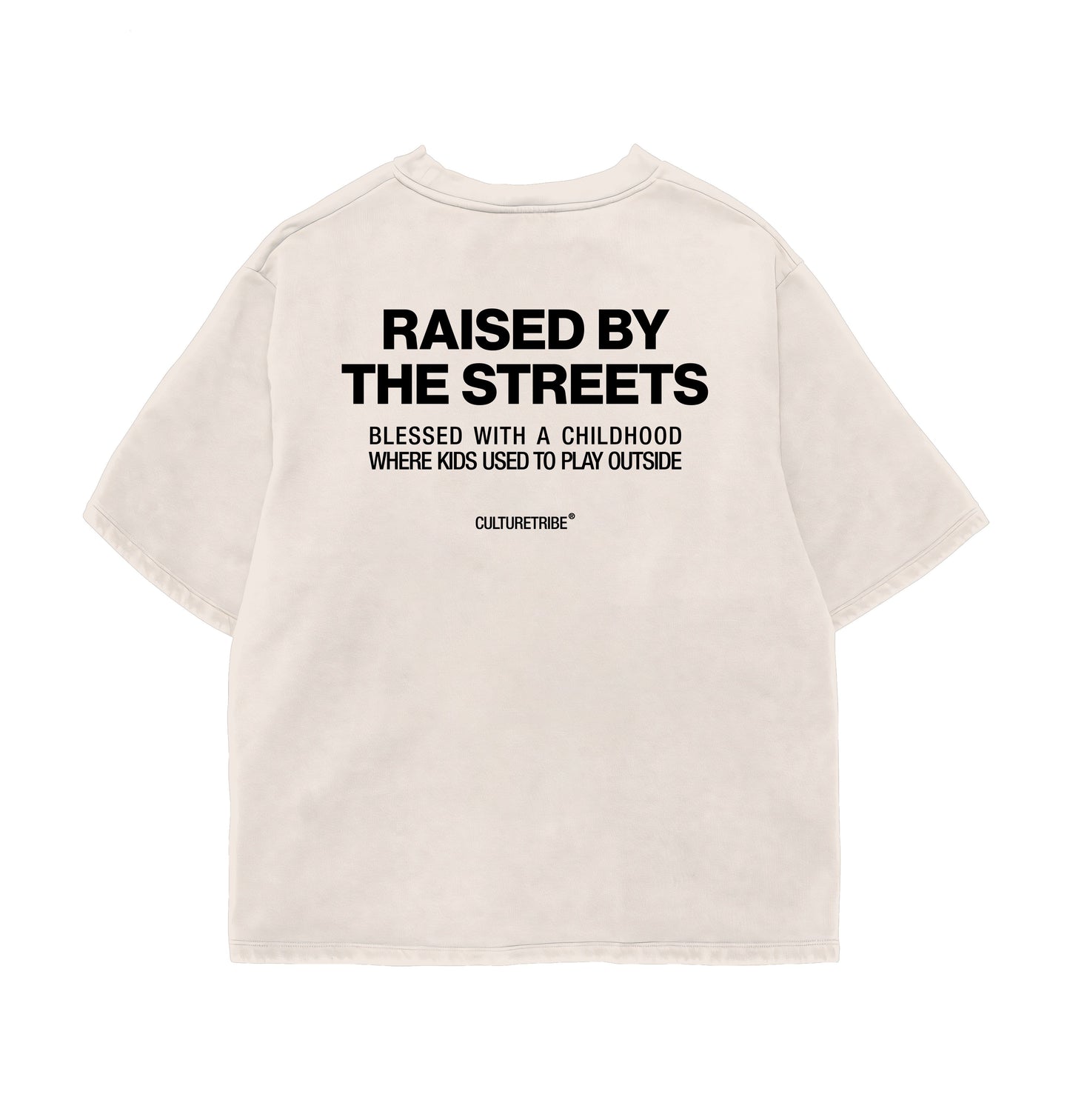 Raised By The Streets Oversize Shirt Culturetribe