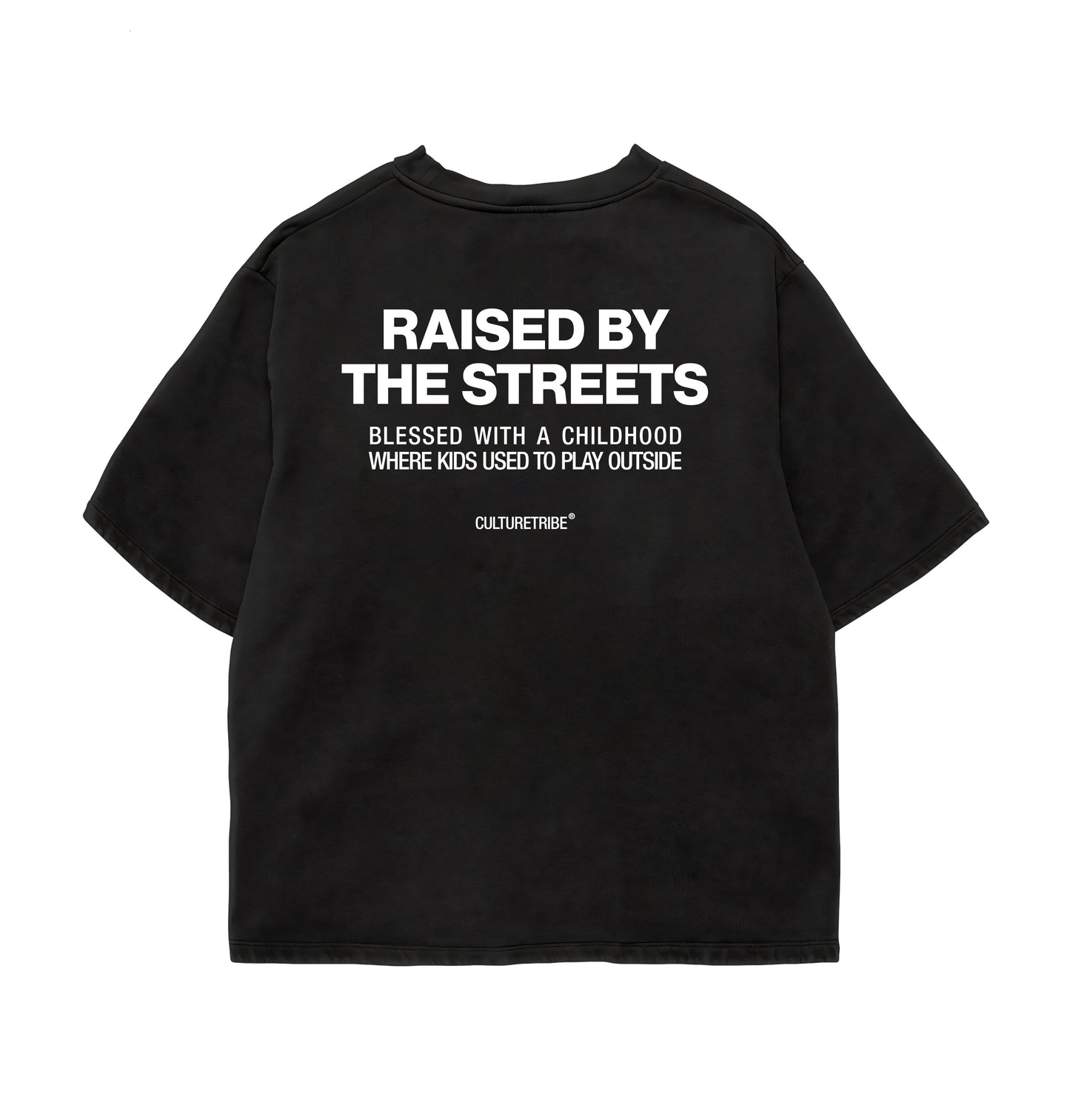 Raised By The Streets Oversize Shirt Culturetribe