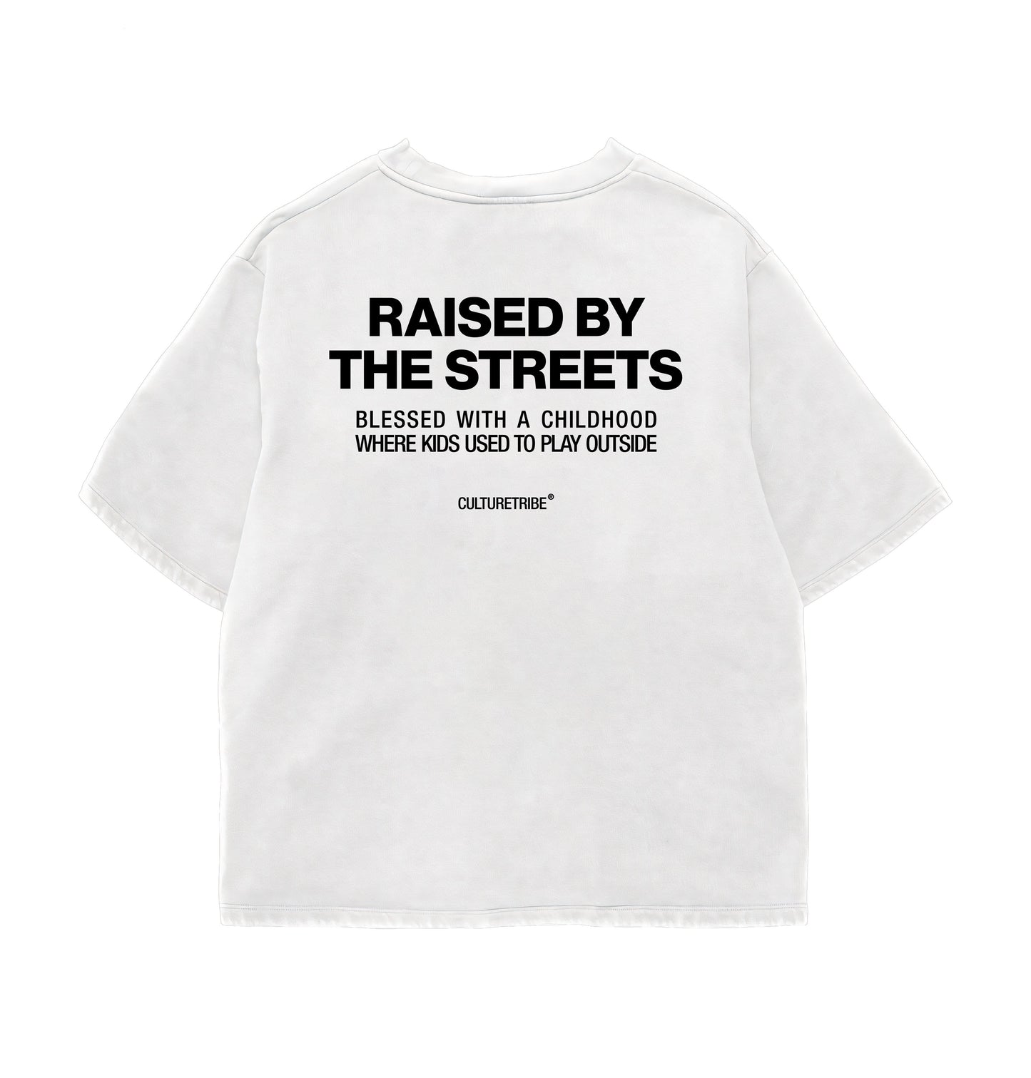 Raised By The Streets Oversize Shirt Culturetribe
