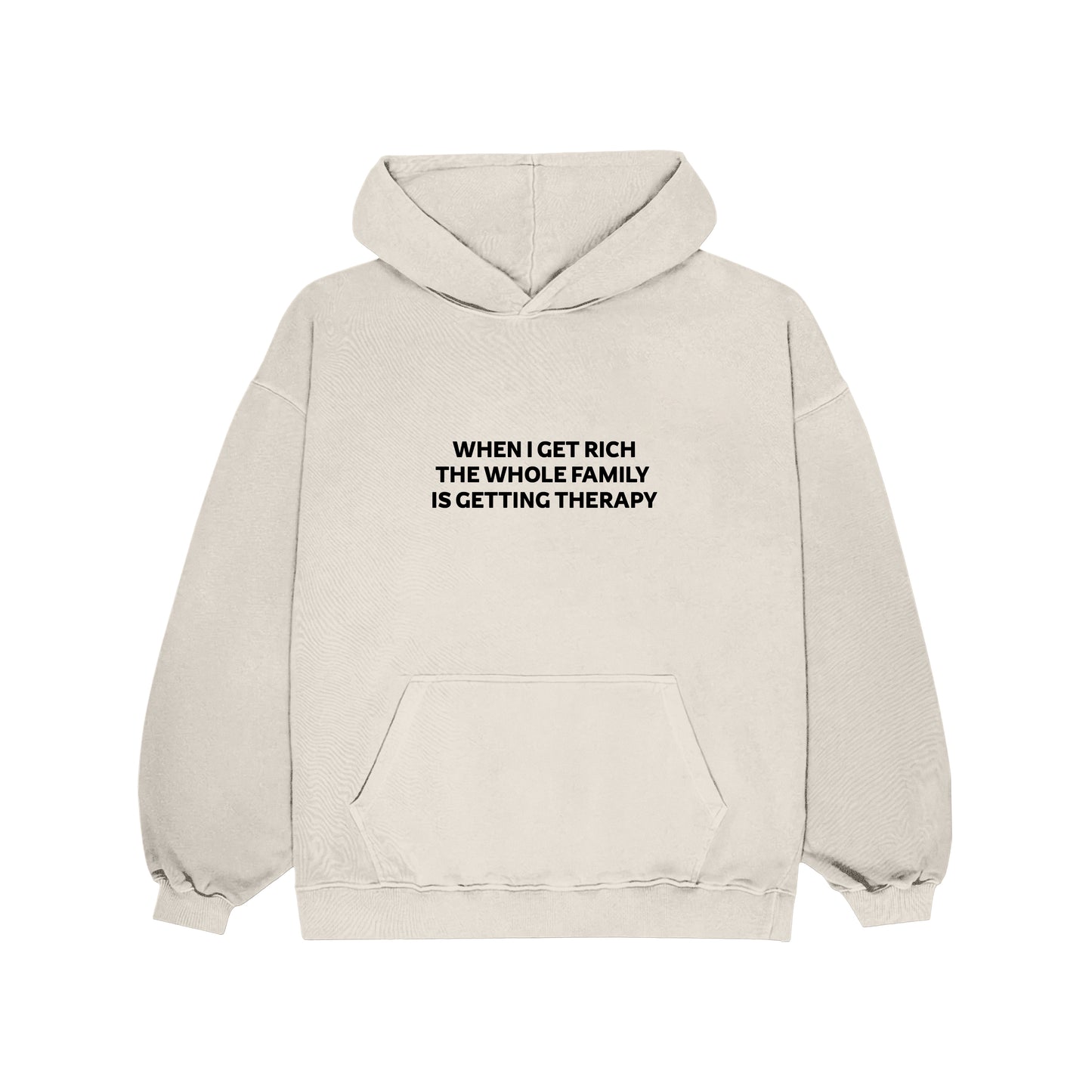 When i get rich Oversized Hoodie Culturetribe