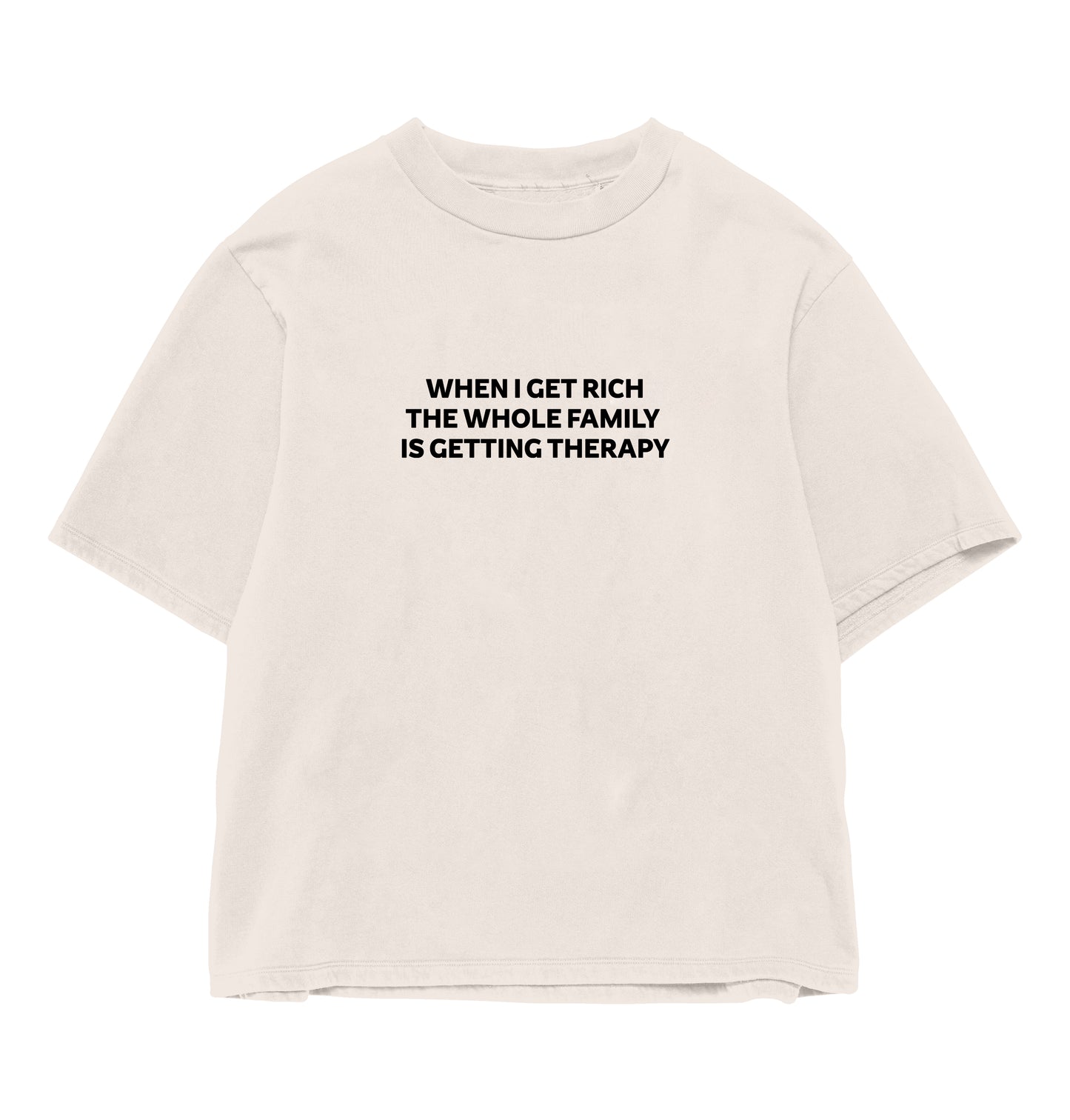 When i get rich Oversize Tee Culturetribe