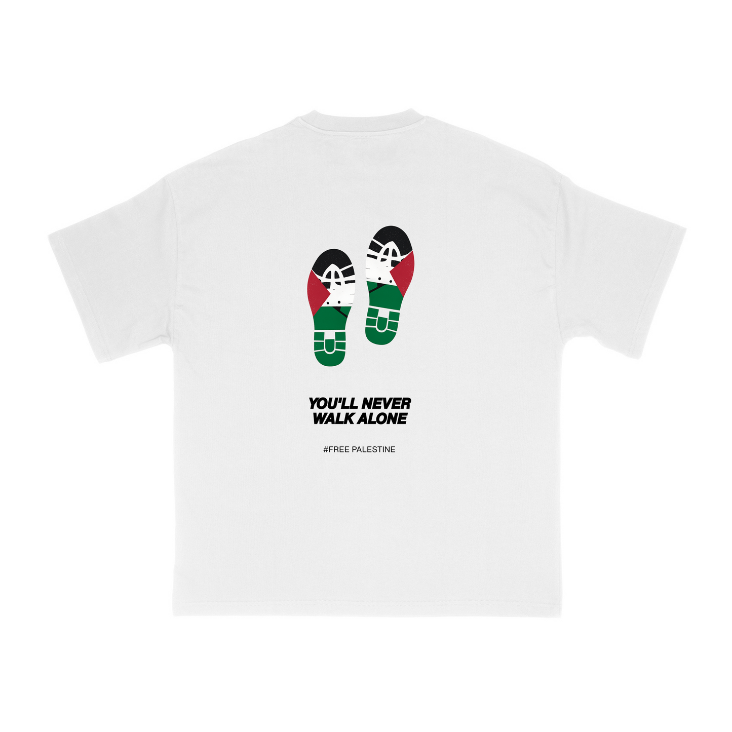 Never Walk Alone Palestine T-Shirt