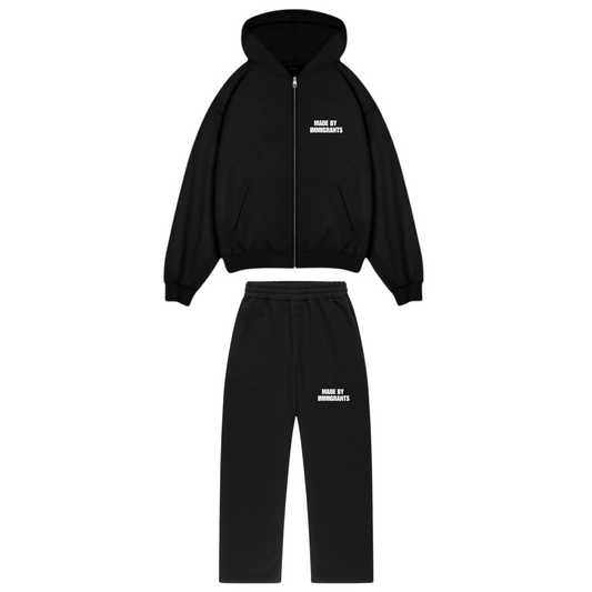 Made By Immigrants Tracksuit Black