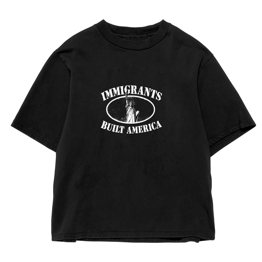 Immigrants Built America Oversize Shirt