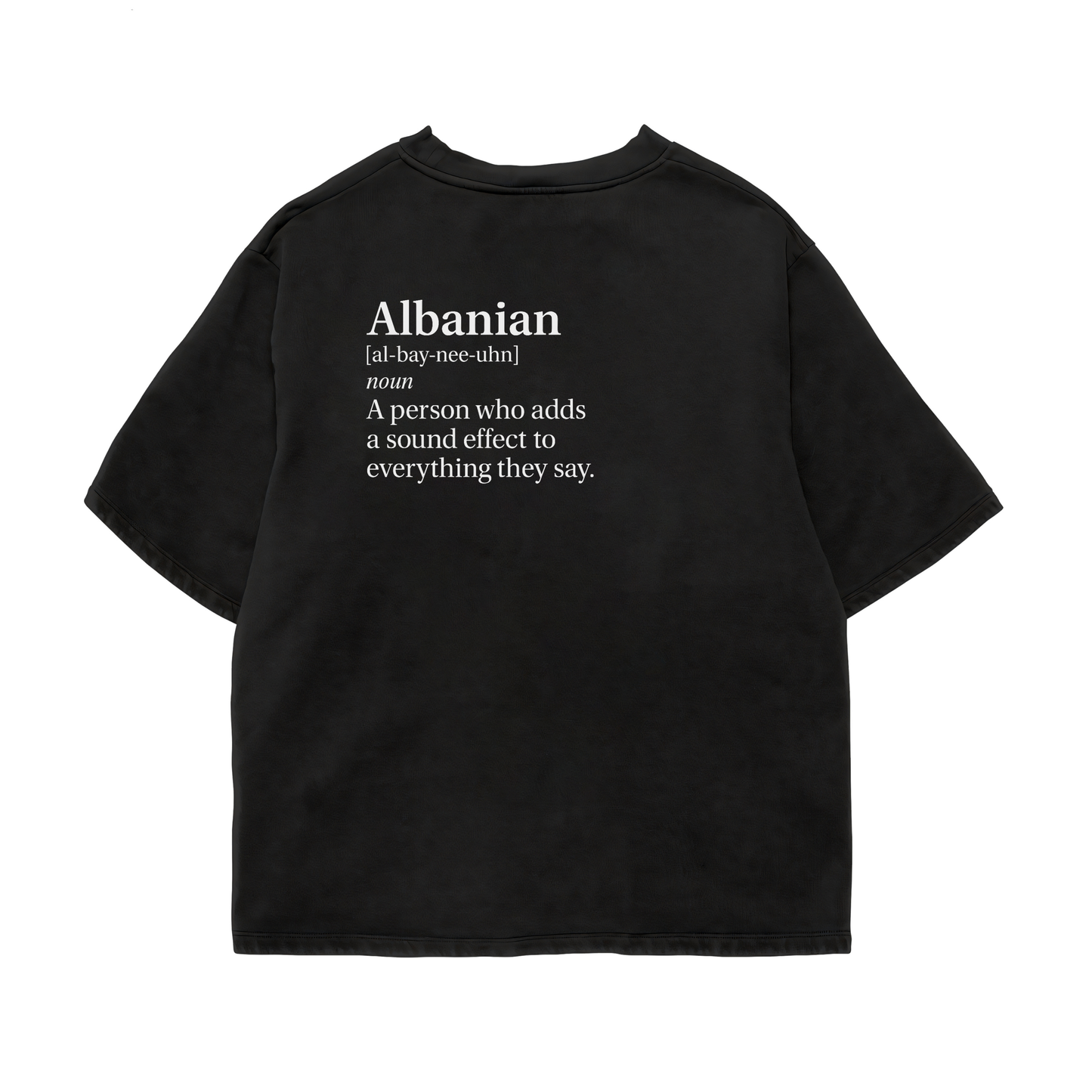 Albanian Definition Oversize Tee