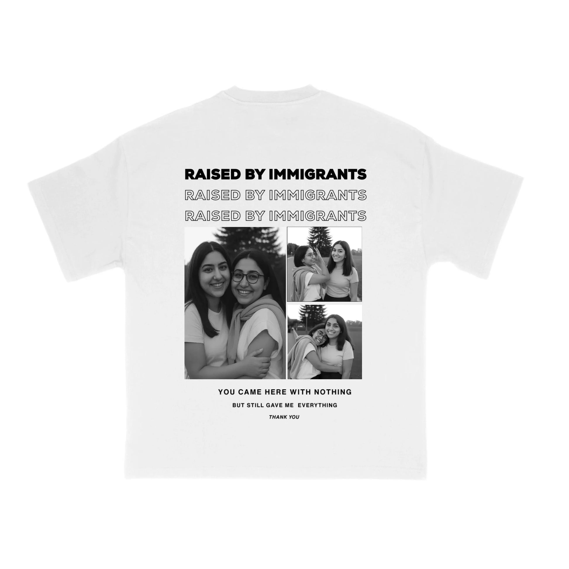 mockup white tee