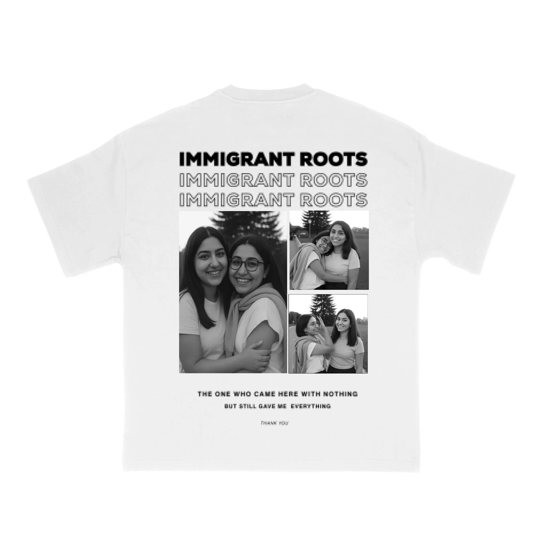 mockup white tee