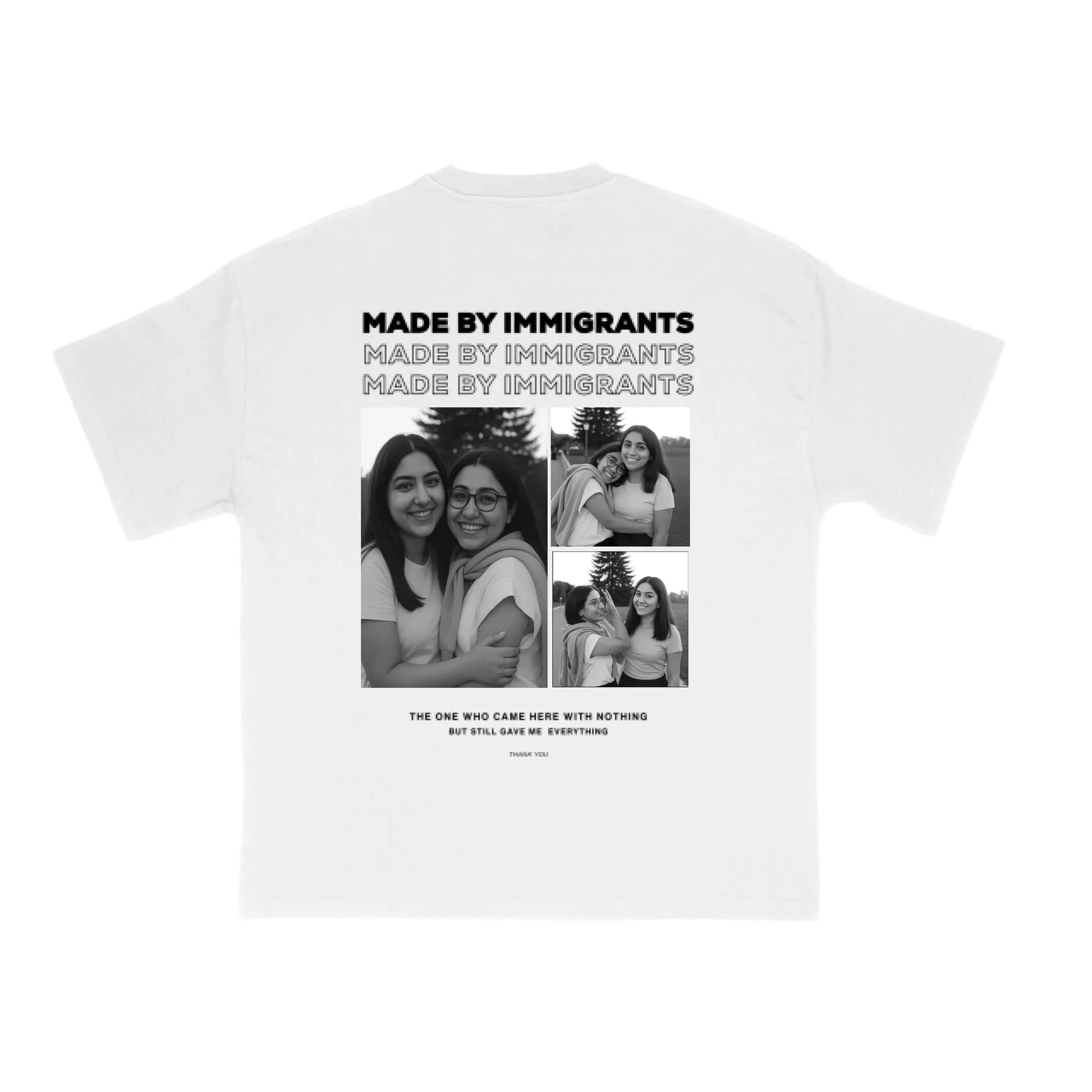 mockup white tee