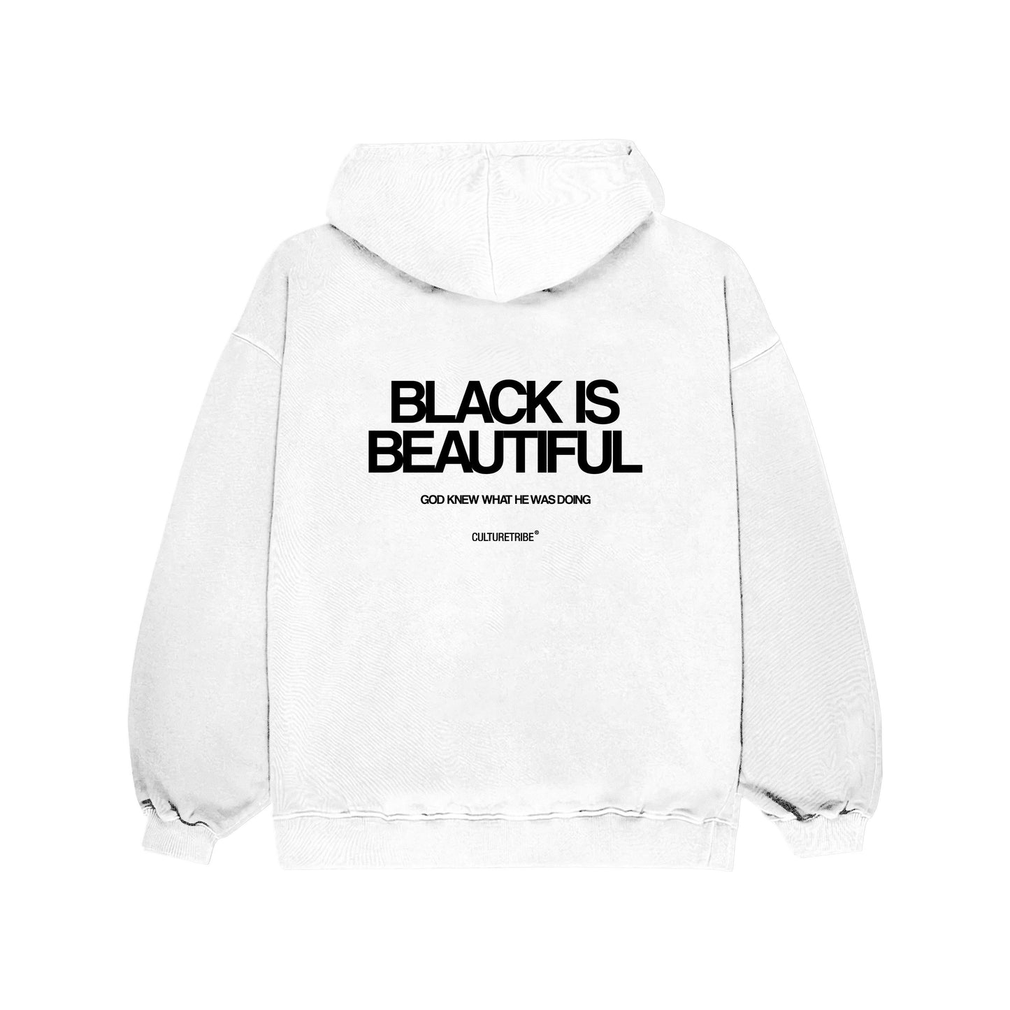 Black Is Beautiful Oversized Hoodie Culturetribe