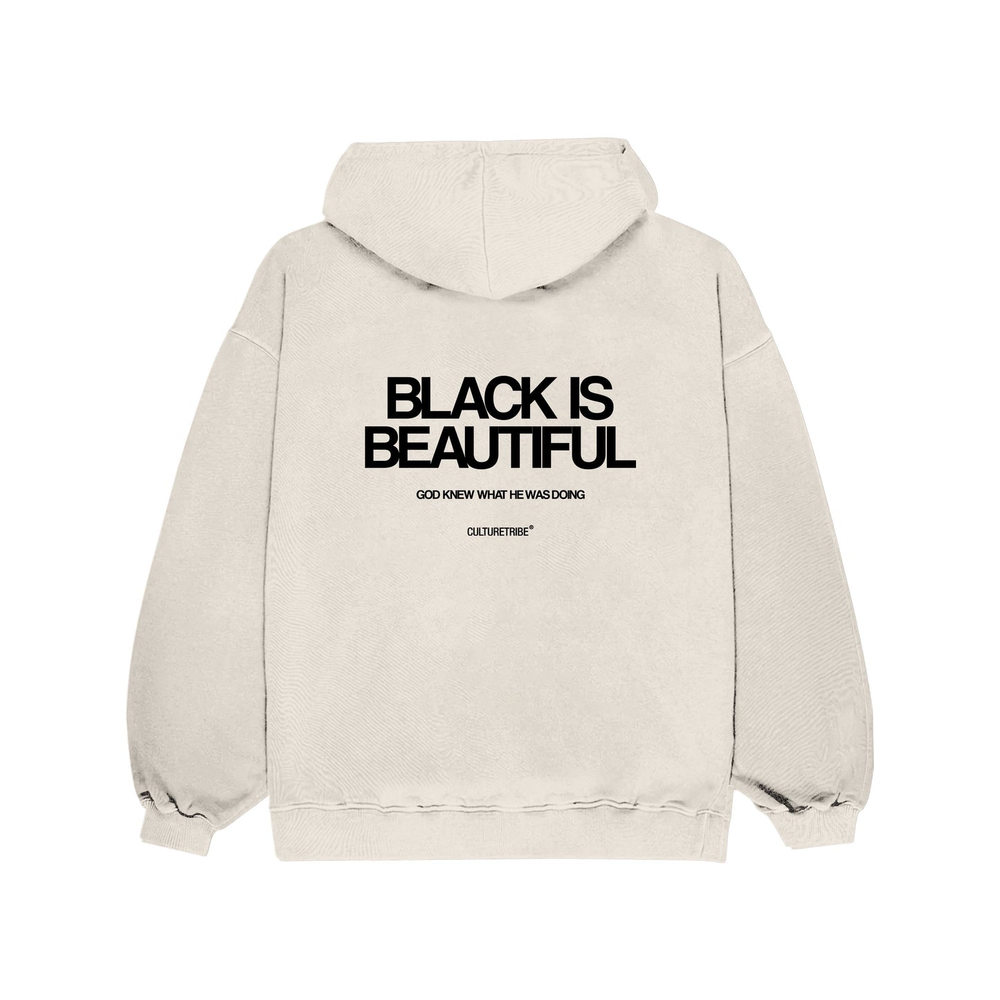 Black Is Beautiful Oversized Hoodie Culturetribe