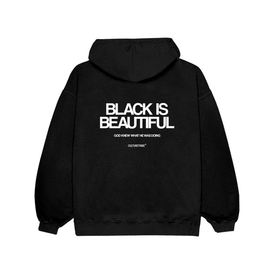 Black Is Beautiful Oversized Hoodie Culturetribe