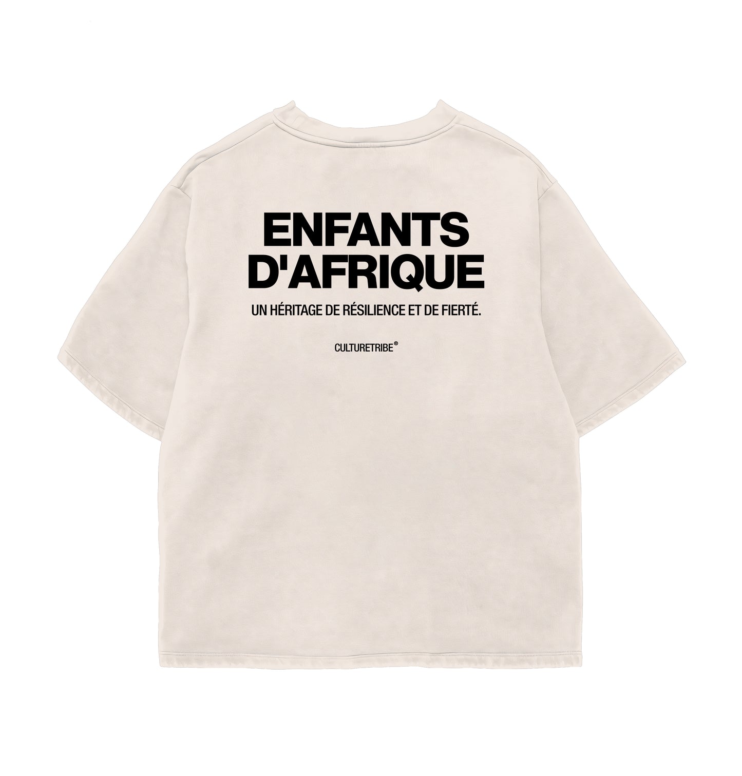 Enfants Afrique Backprint Oversize Tee Culturetribe