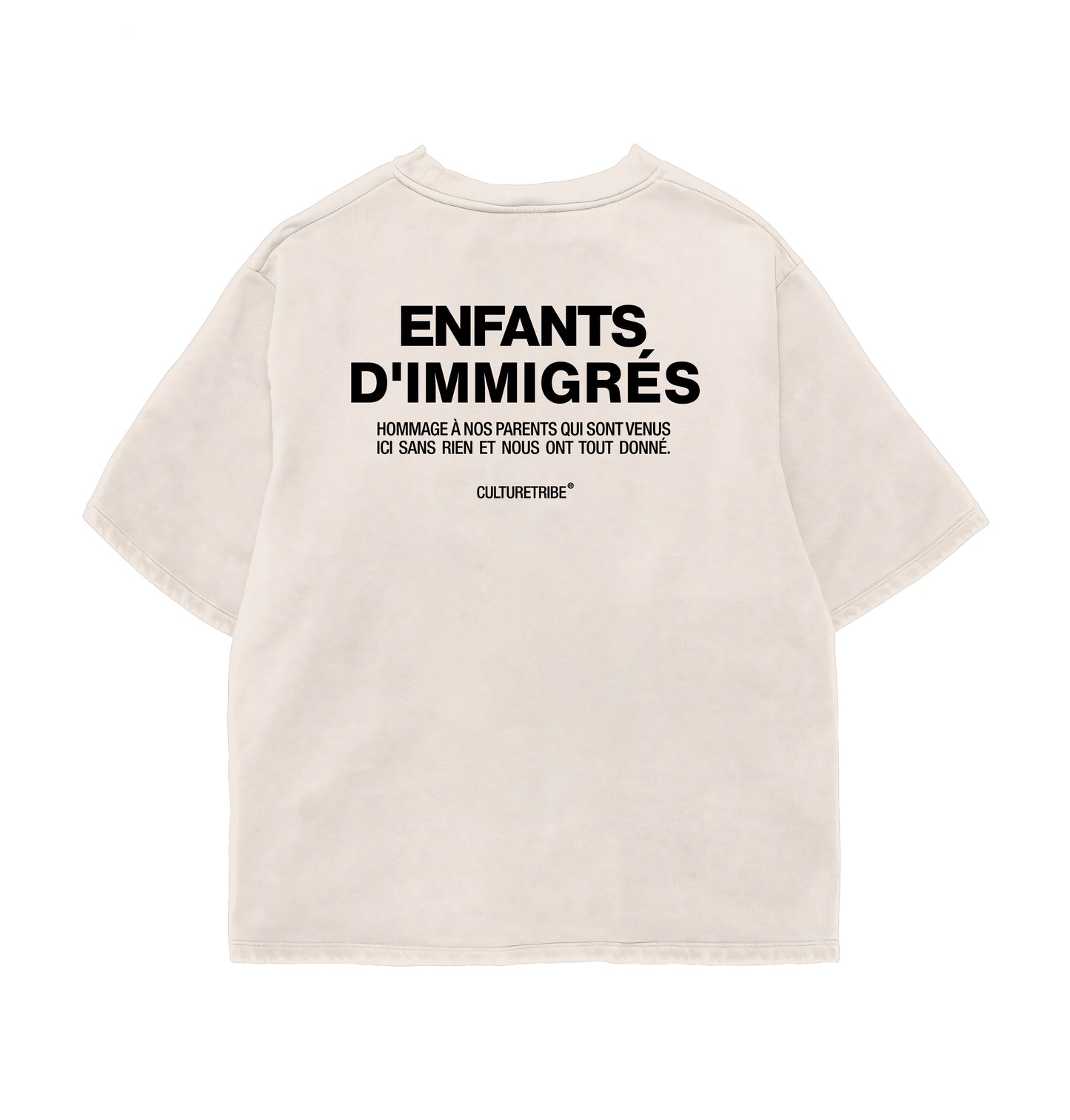 Enfants d´immigres Backprint Oversize Tee Culturetribe