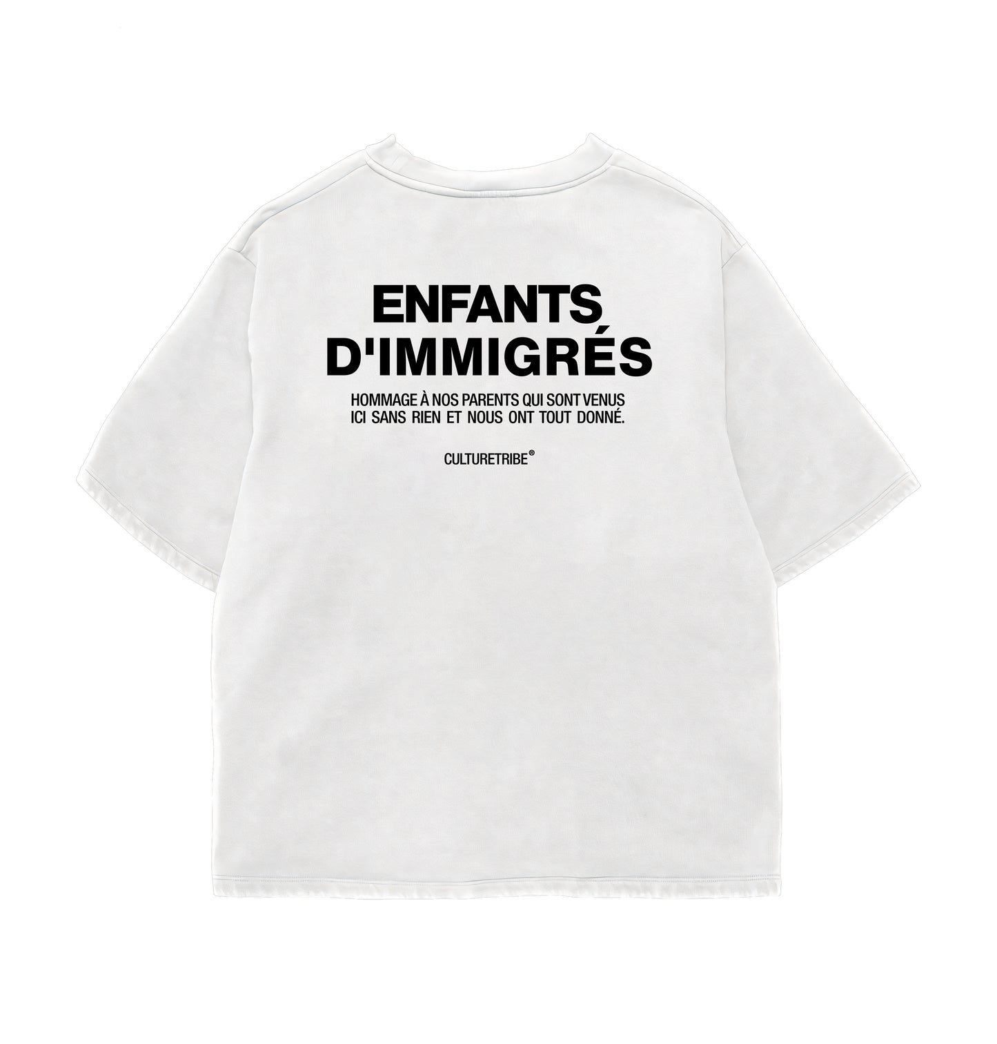 Enfants d´immigres Backprint Oversize Tee Culturetribe